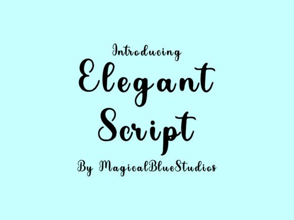 Download Elegant Script - Script Collection
